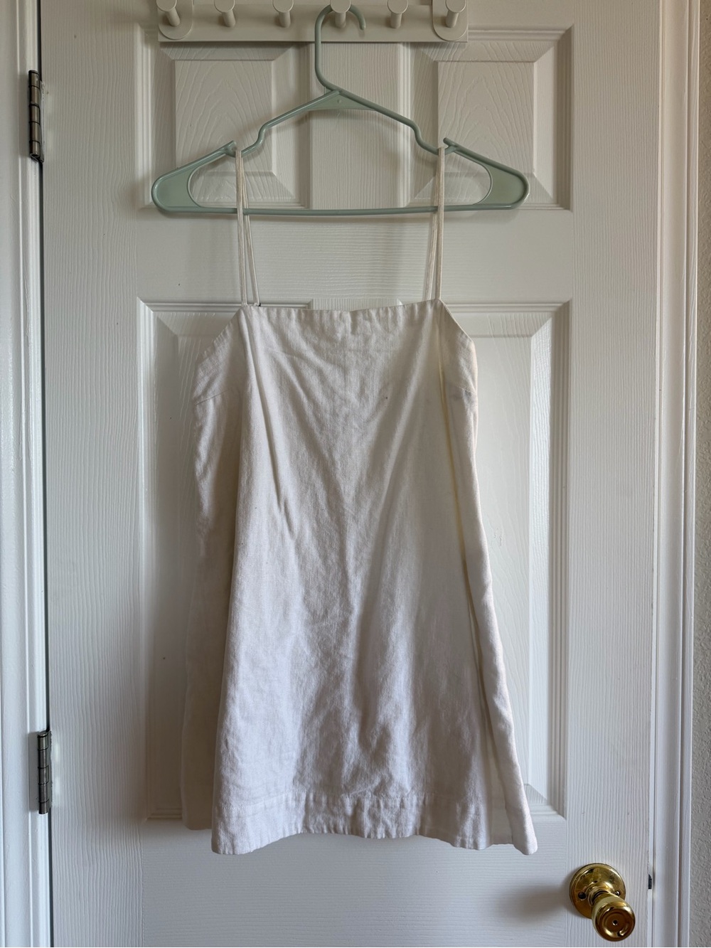 Abercrombie & Fitch White Slip Dress